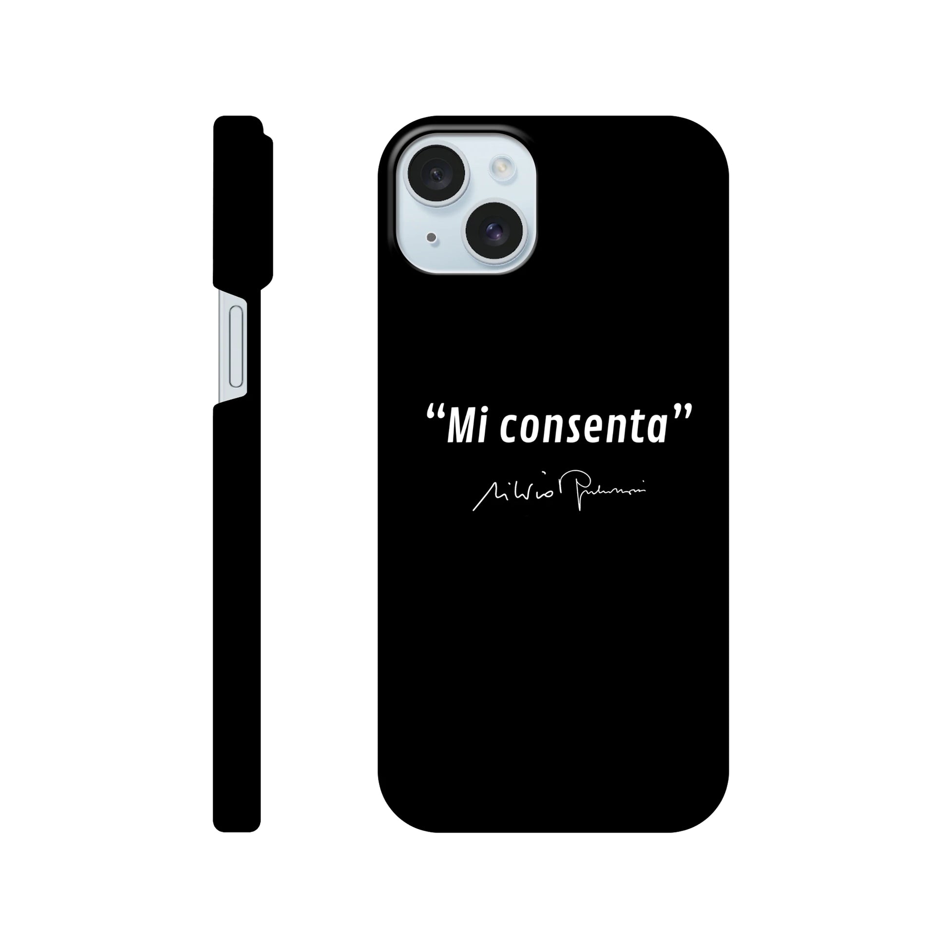 Cover iPhone Silvio "Mi consenta" - ChicGallery