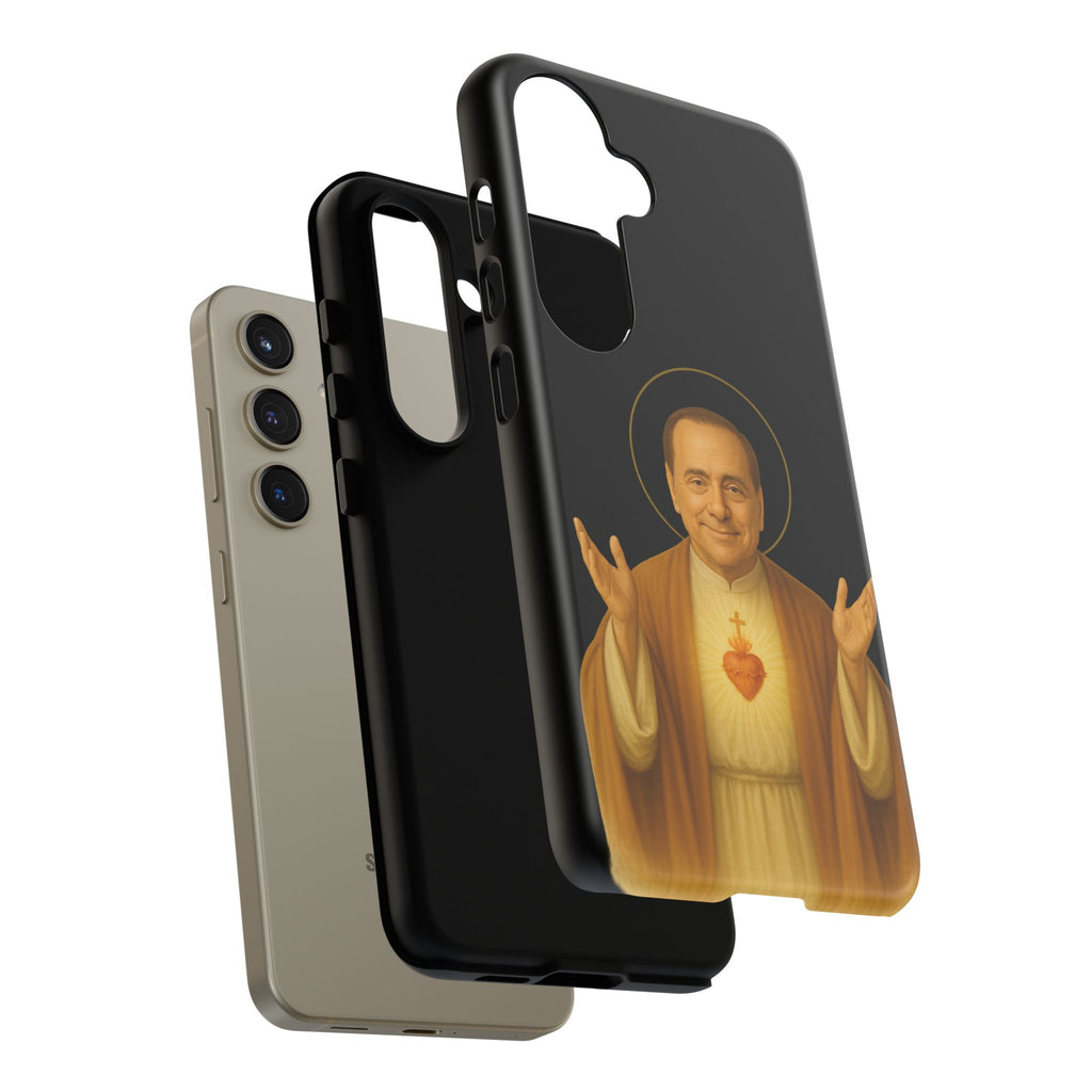 Cover iPhone/Samsung San Silvio Berlusconi