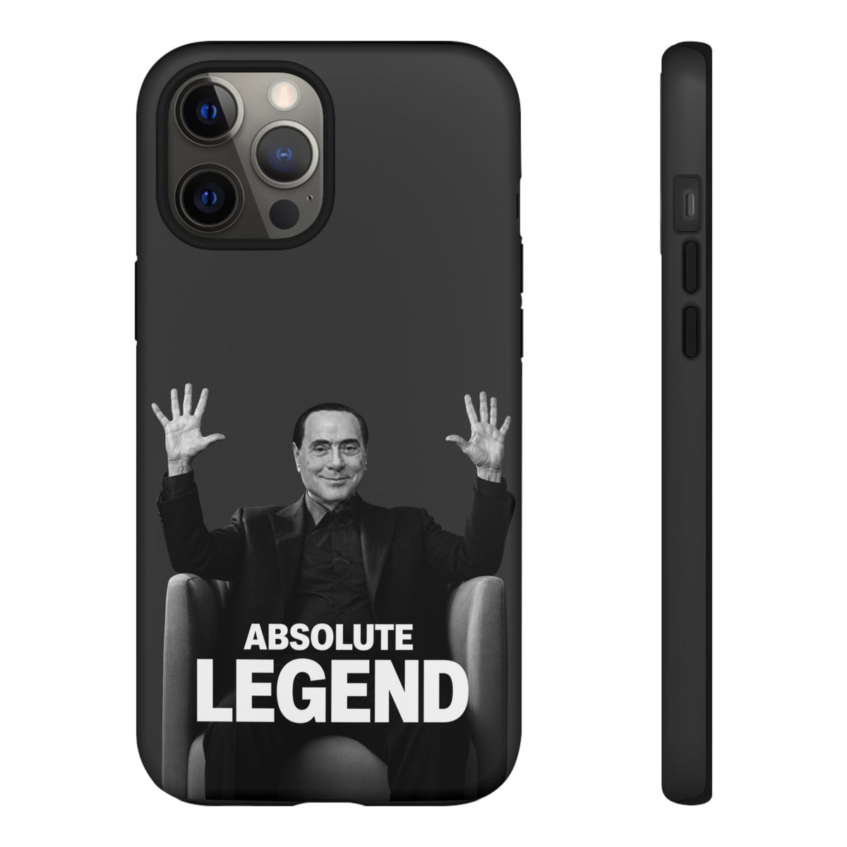 Cover "Absolute Legend" Silvio Berlusconi | iPhone e Samsung