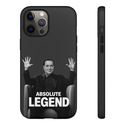 Cover "Absolute Legend" Silvio Berlusconi | iPhone e Samsung