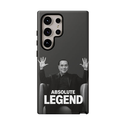 Cover "Absolute Legend" Silvio Berlusconi | iPhone e Samsung