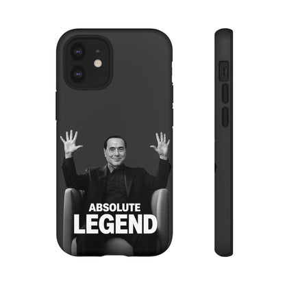 Cover "Absolute Legend" Silvio Berlusconi | iPhone e Samsung