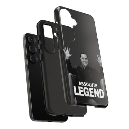 Cover "Absolute Legend" Silvio Berlusconi | iPhone e Samsung