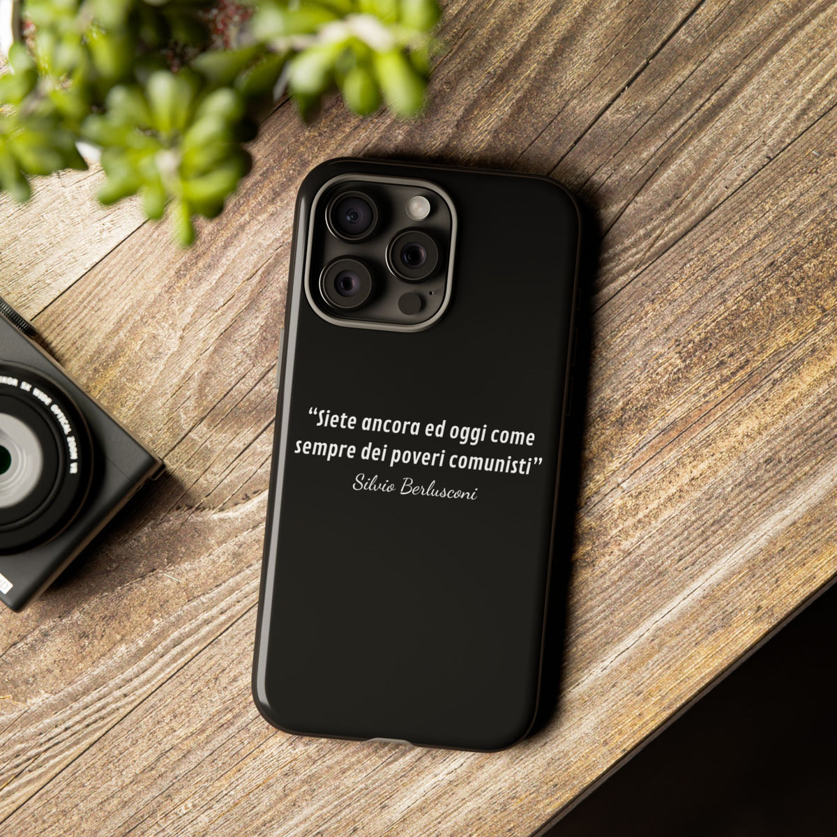 Cover iPhone Cit. Silvio Berlusconi iPhone/Samsung
