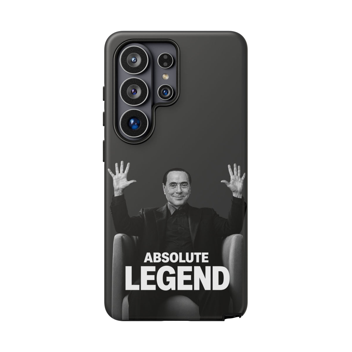 Cover "Absolute Legend" Silvio Berlusconi | iPhone e Samsung
