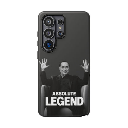 Cover "Absolute Legend" Silvio Berlusconi | iPhone e Samsung