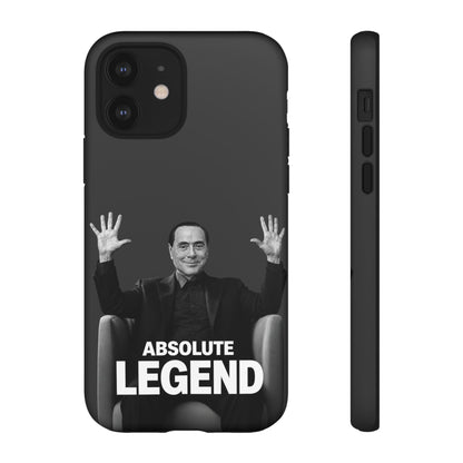 Cover "Absolute Legend" Silvio Berlusconi | iPhone e Samsung