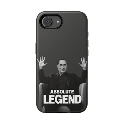 Cover "Absolute Legend" Silvio Berlusconi | iPhone e Samsung