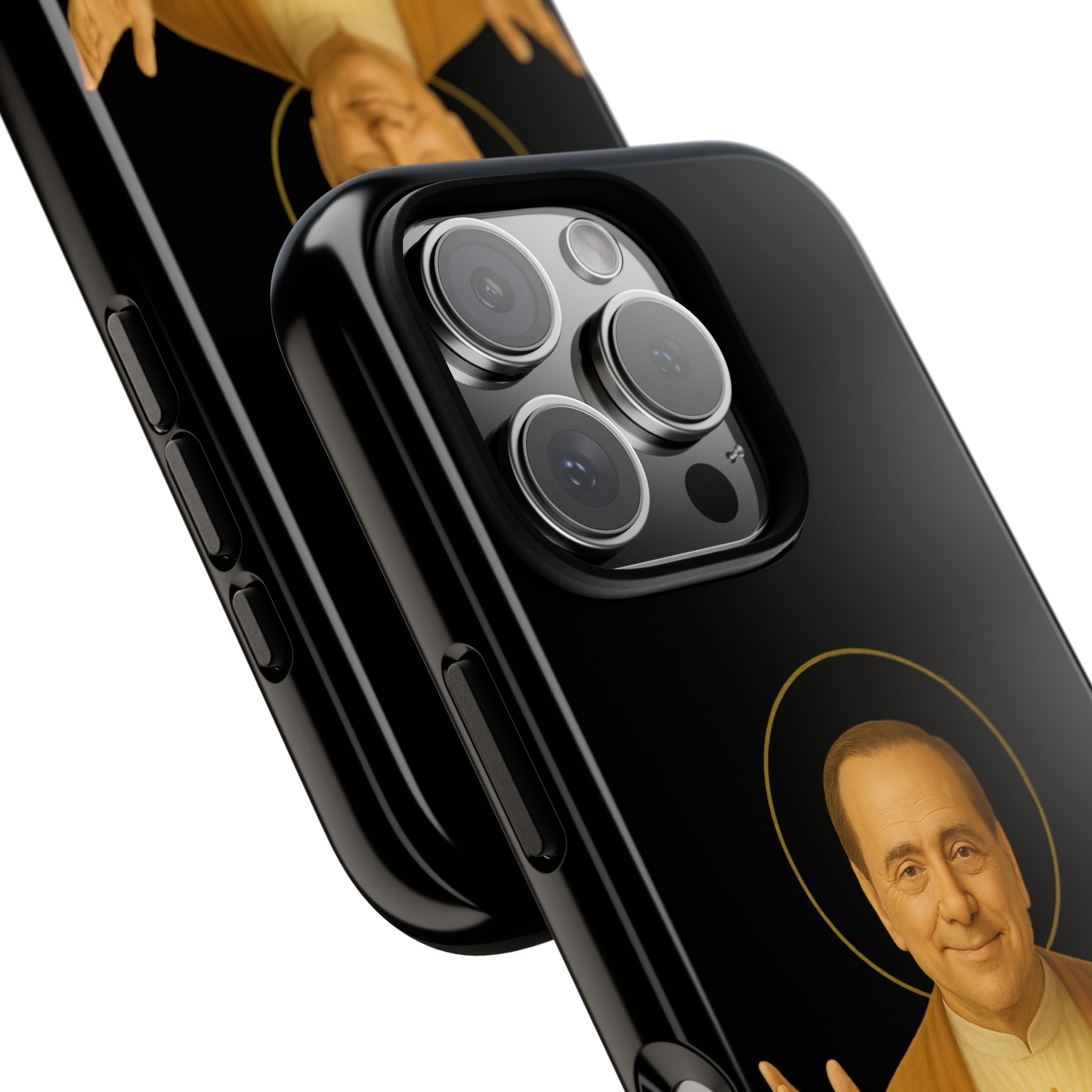 Cover iPhone/Samsung San Silvio Berlusconi