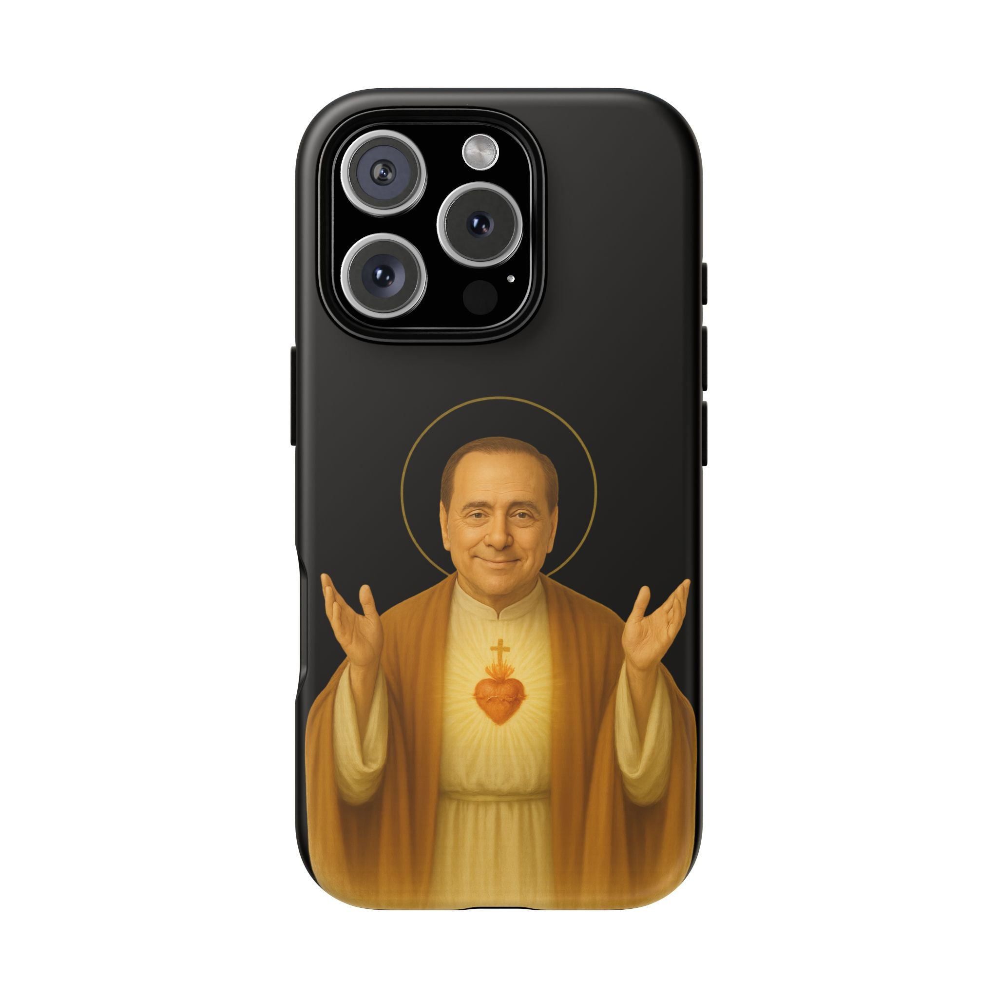 Cover iPhone/Samsung San Silvio Berlusconi