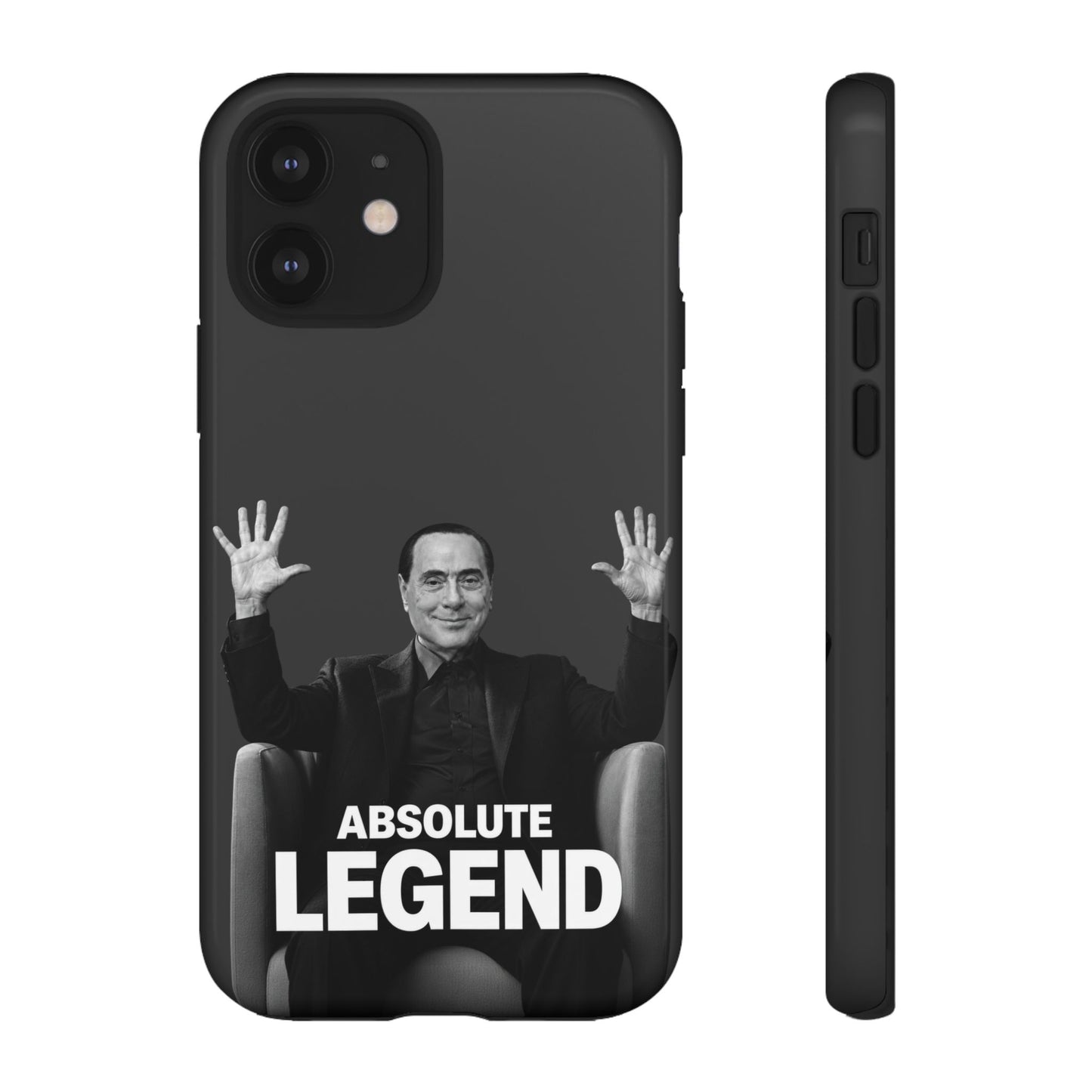 Cover "Absolute Legend" Silvio Berlusconi | iPhone e Samsung