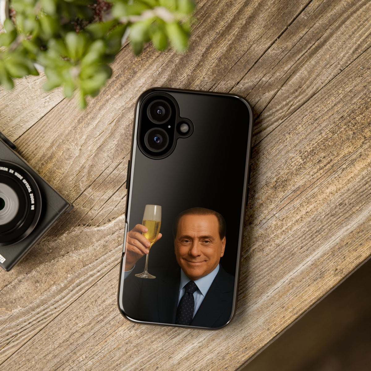 Cover iPhone/Samsung Silvio Champagne