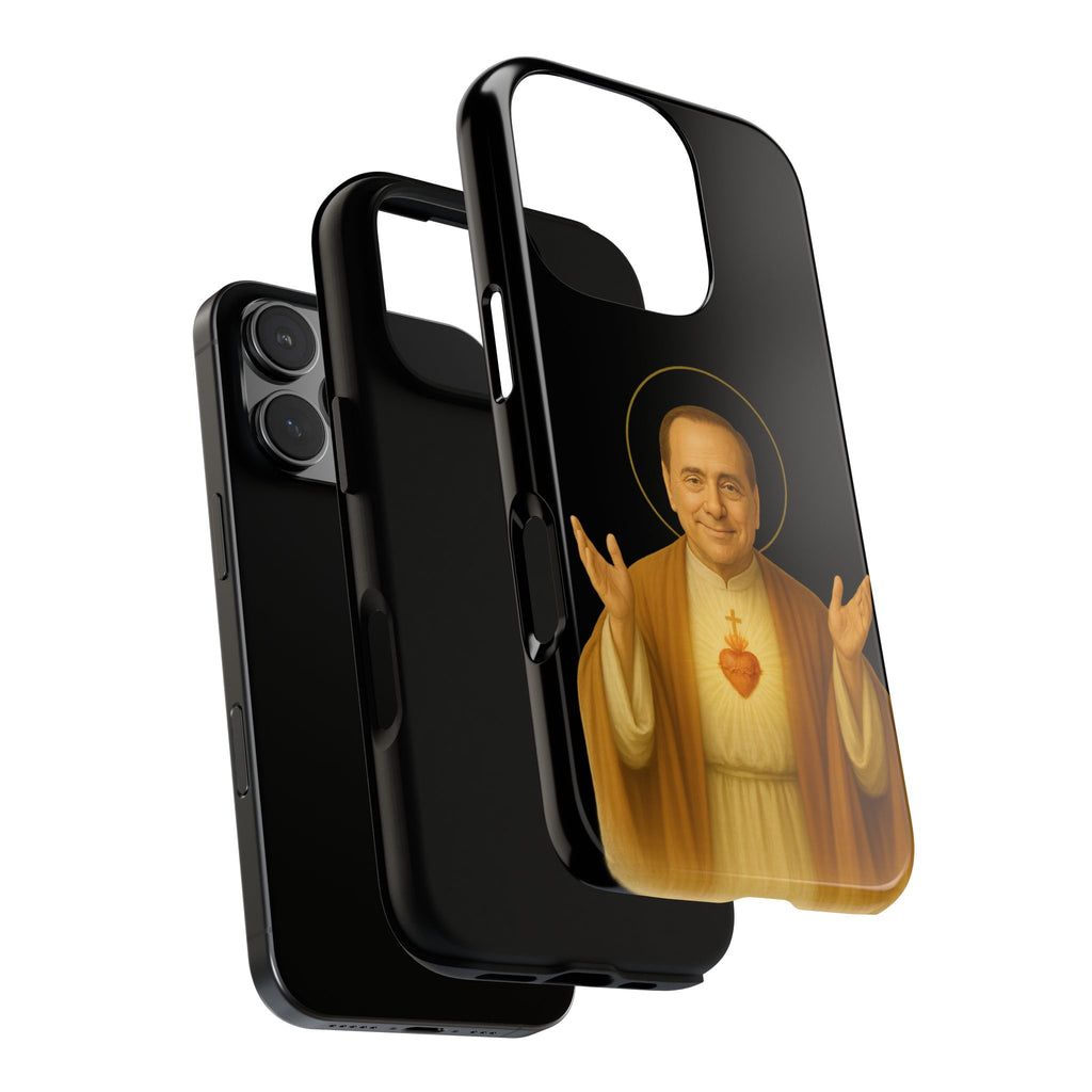 Cover iPhone/Samsung San Silvio Berlusconi