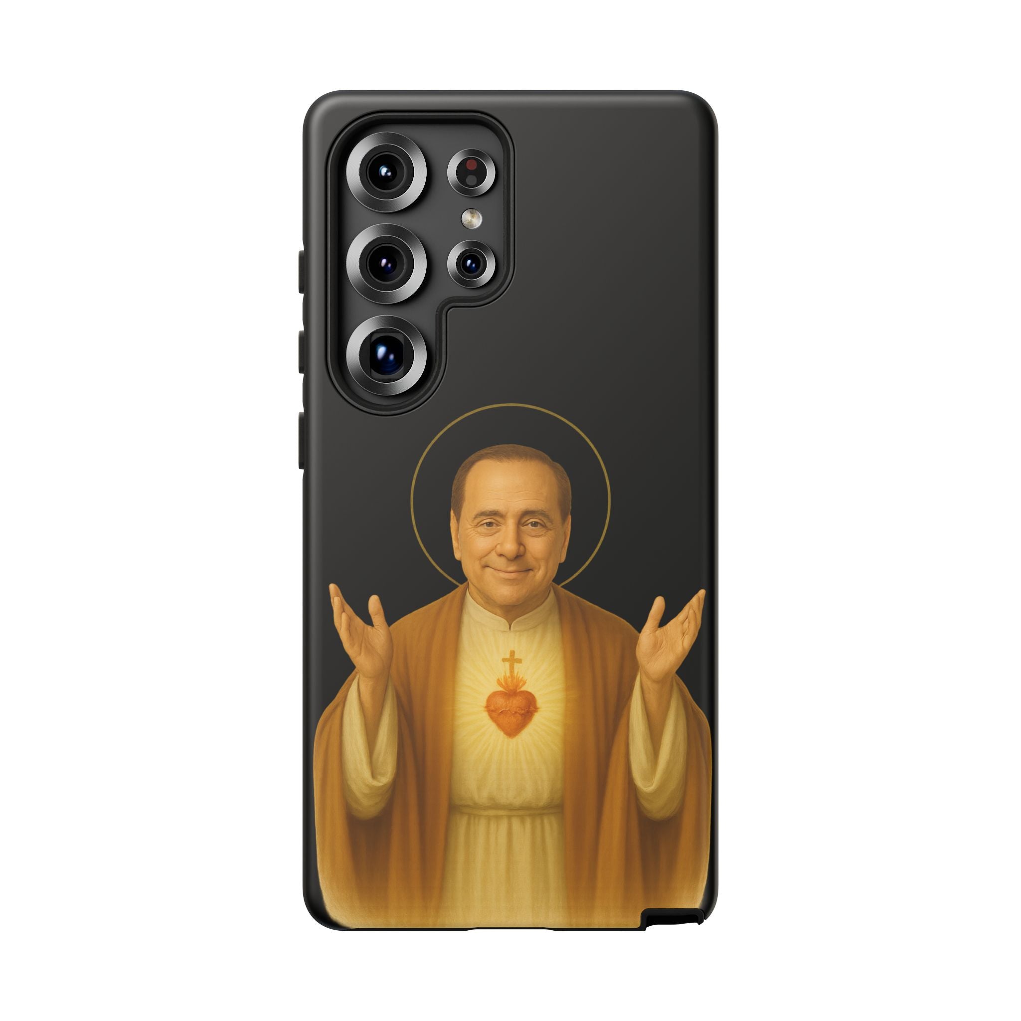 Cover iPhone/Samsung San Silvio Berlusconi