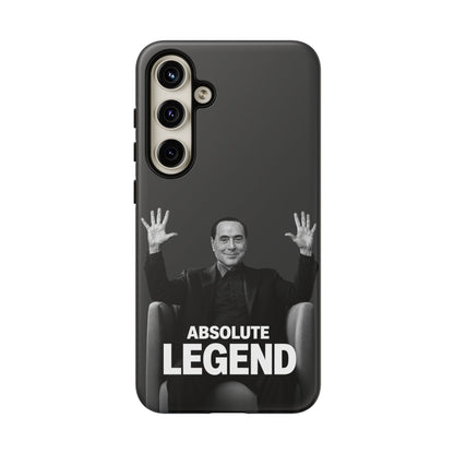 Cover "Absolute Legend" Silvio Berlusconi | iPhone e Samsung