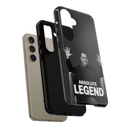 Cover "Absolute Legend" Silvio Berlusconi | iPhone e Samsung