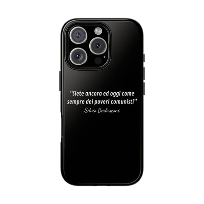 Cover iPhone Cit. Silvio Berlusconi iPhone/Samsung