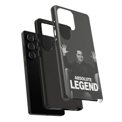 Cover "Absolute Legend" Silvio Berlusconi | iPhone e Samsung