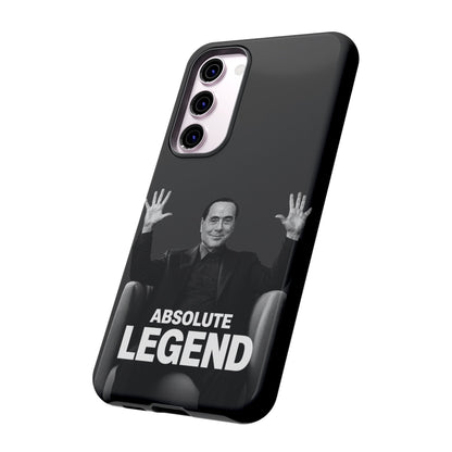 Cover "Absolute Legend" Silvio Berlusconi | iPhone e Samsung