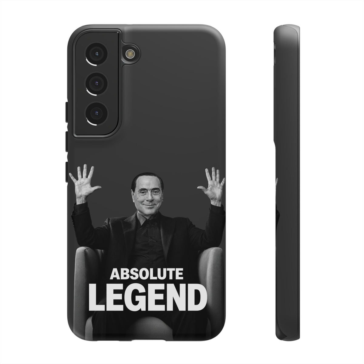 Cover "Absolute Legend" Silvio Berlusconi | iPhone e Samsung