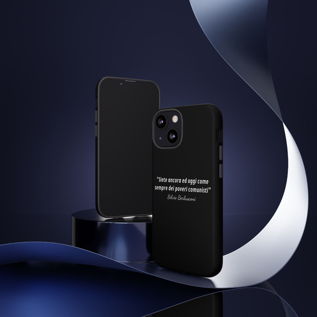Cover iPhone Cit. Silvio Berlusconi iPhone/Samsung