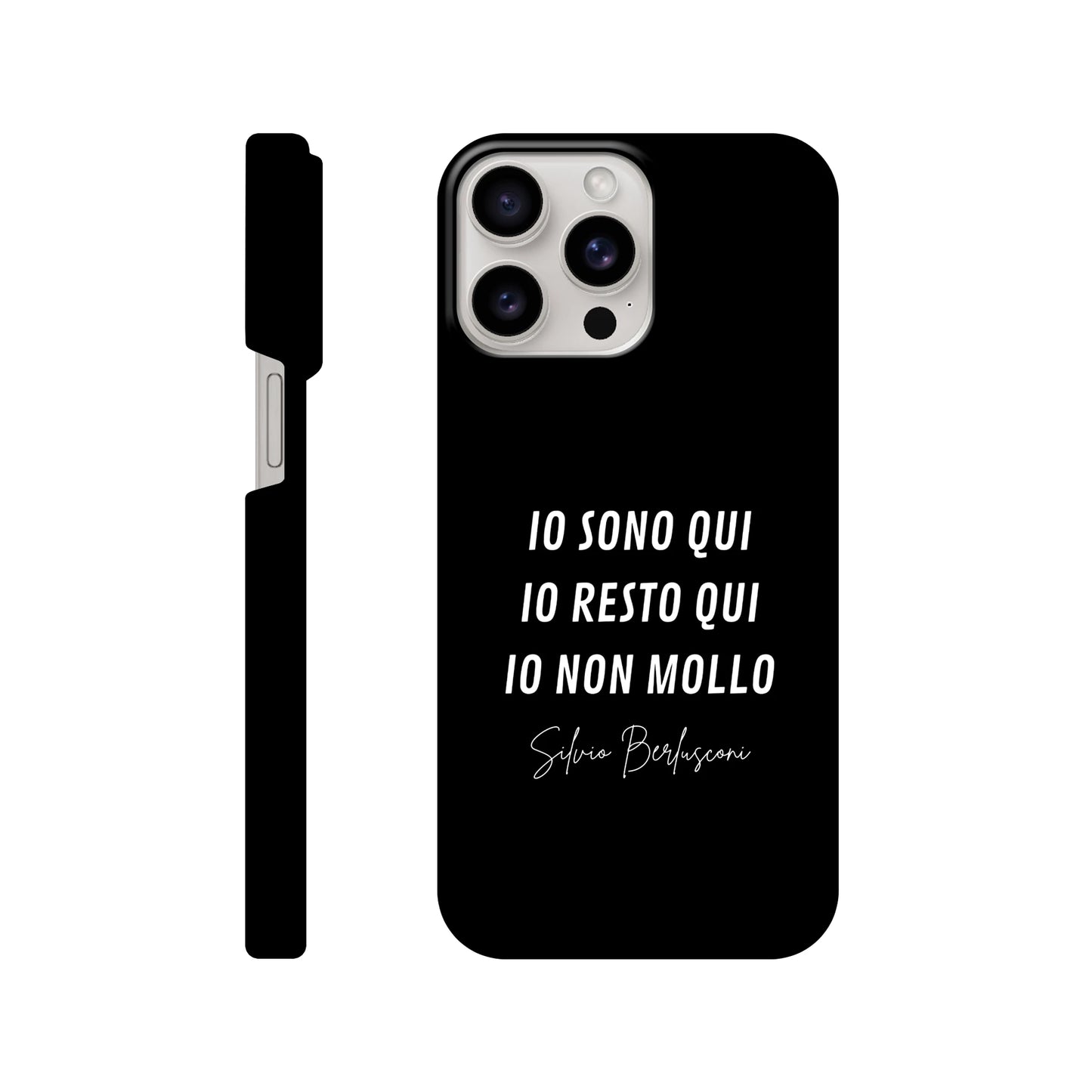 Cover iPhone/Samsung Io non mollo - ChicGallery