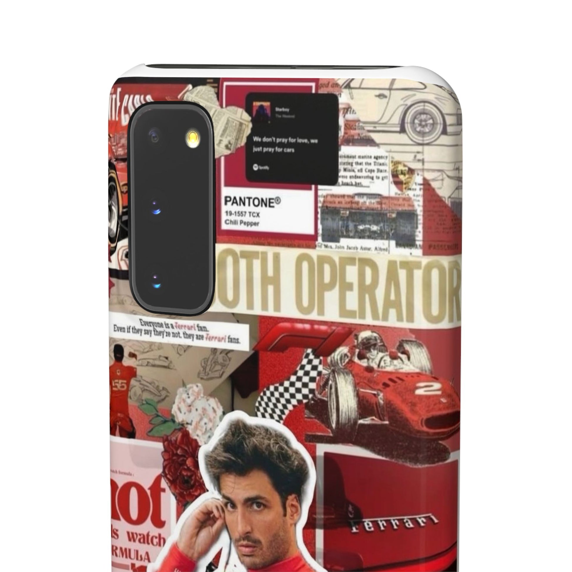 Cover Samsung Carlos Sainz Jr - ChicGallery
