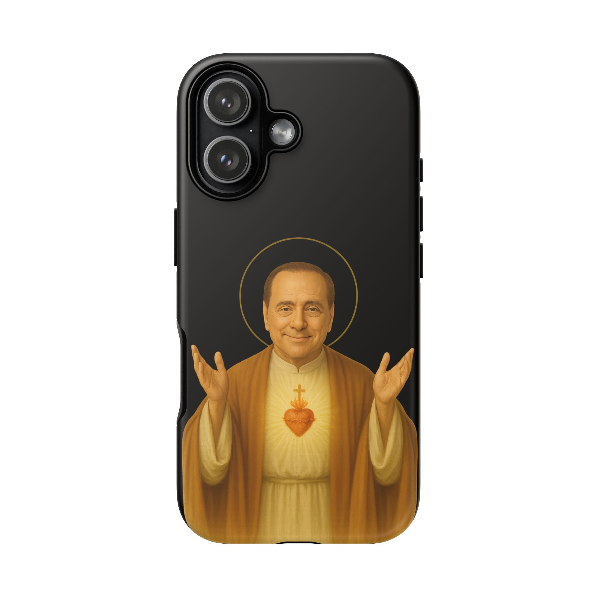 Cover iPhone/Samsung San Silvio Berlusconi