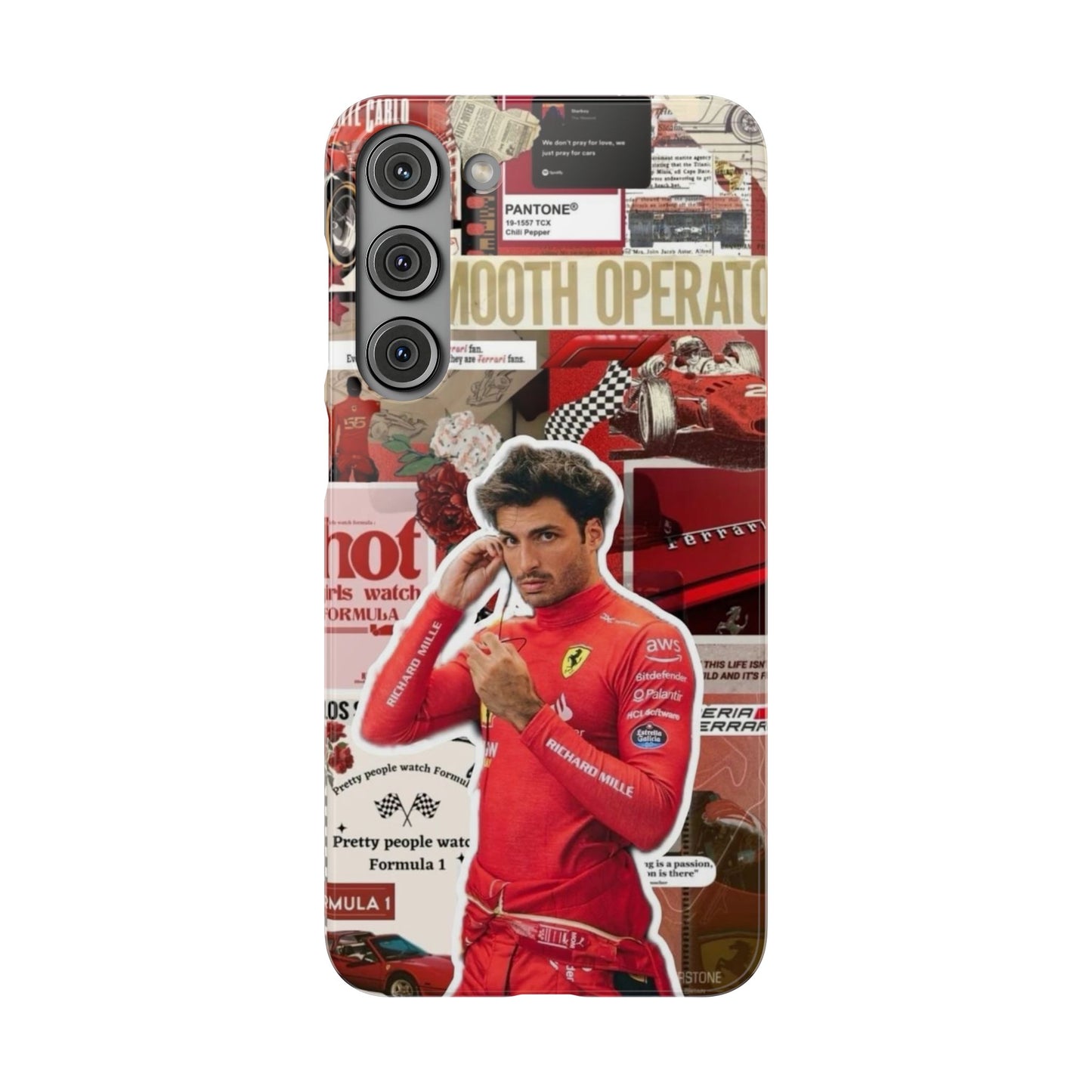 Cover Samsung Carlos Sainz Jr - ChicGallery