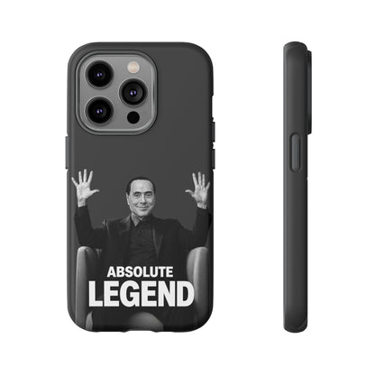 Cover "Absolute Legend" Silvio Berlusconi | iPhone e Samsung