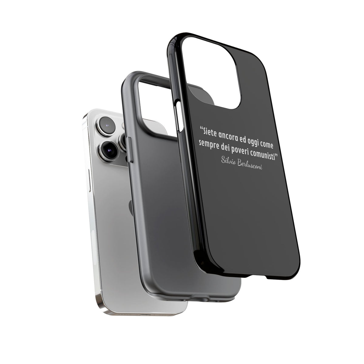 Cover iPhone Cit. Silvio Berlusconi iPhone/Samsung