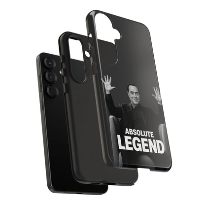 Cover "Absolute Legend" Silvio Berlusconi | iPhone e Samsung