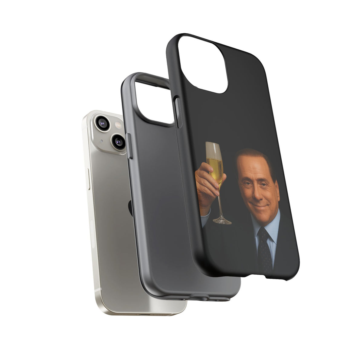 Cover iPhone/Samsung Silvio Champagne