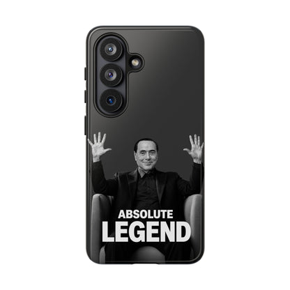 Cover "Absolute Legend" Silvio Berlusconi | iPhone e Samsung