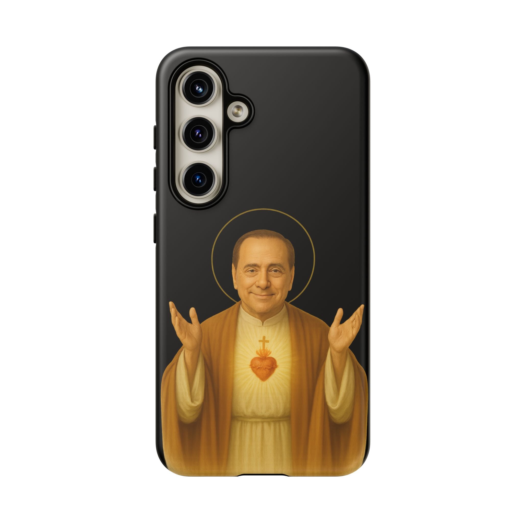 Cover iPhone/Samsung San Silvio Berlusconi
