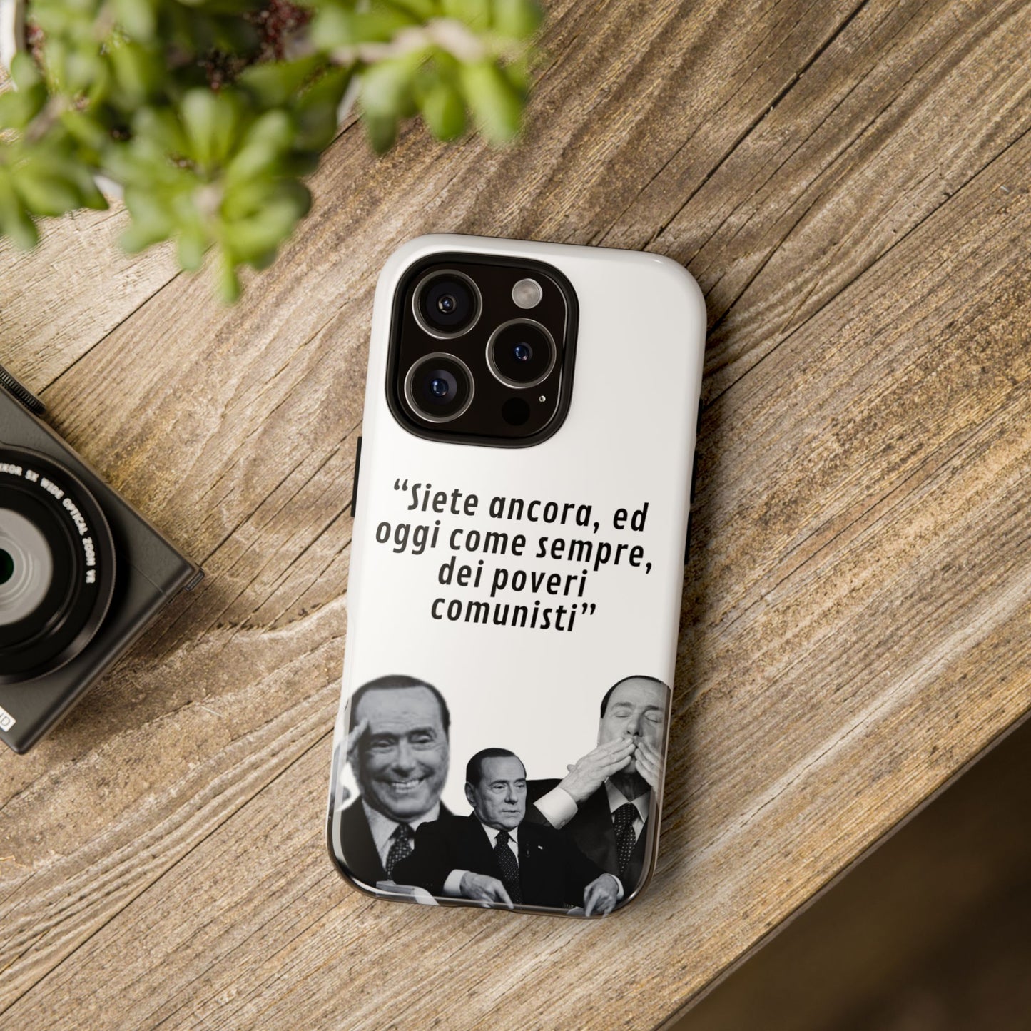Cover Cit. Silvio Berlusconi iPhone/Samsung White