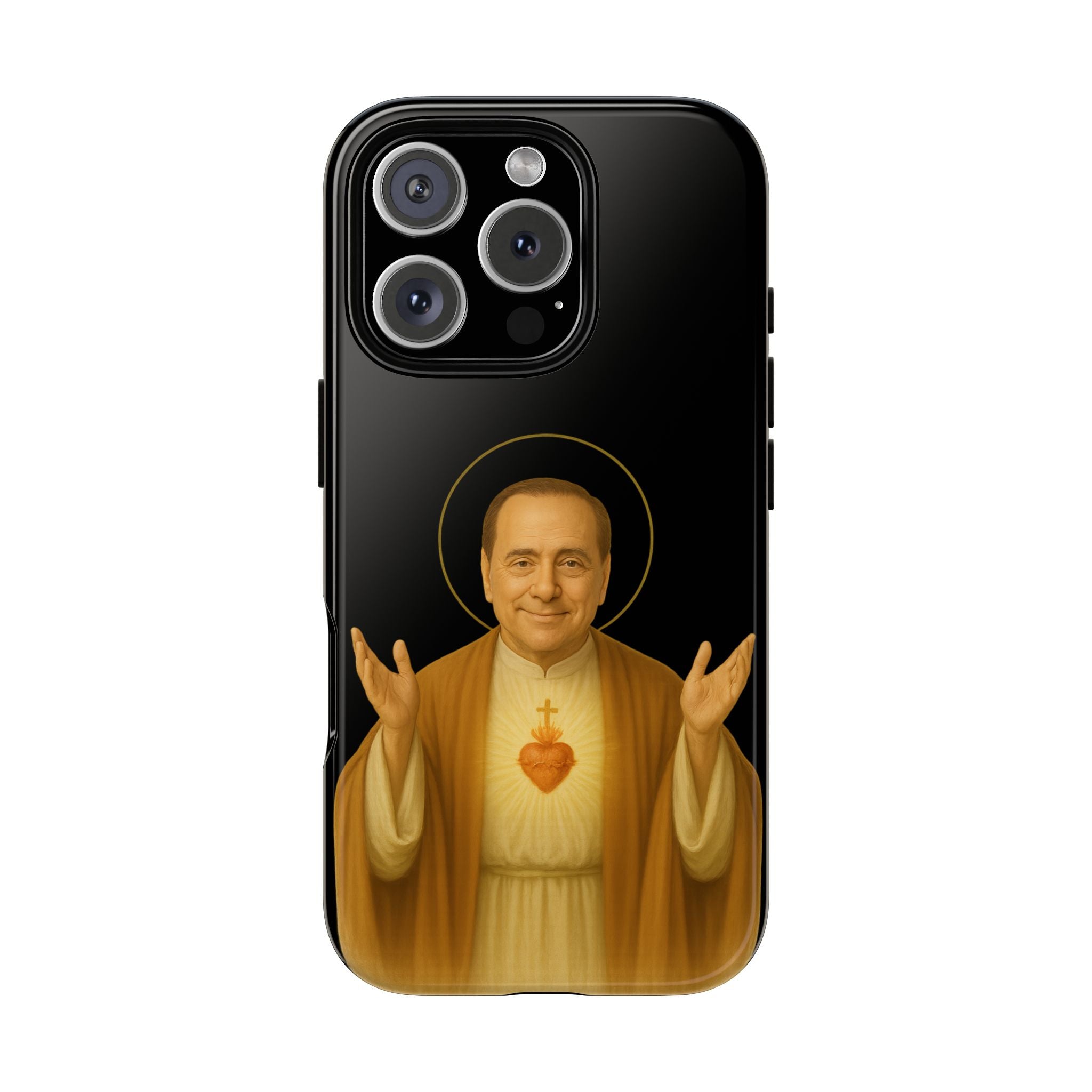 Cover iPhone/Samsung San Silvio Berlusconi