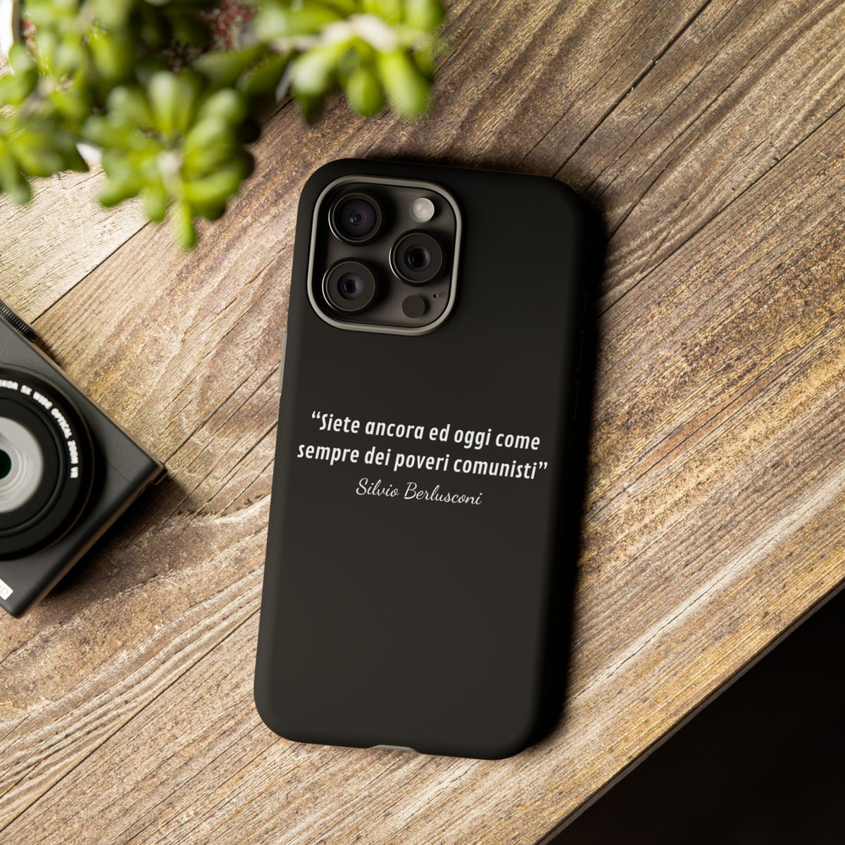 Cover iPhone Cit. Silvio Berlusconi iPhone/Samsung