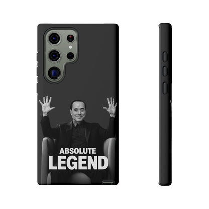 Cover "Absolute Legend" Silvio Berlusconi | iPhone e Samsung