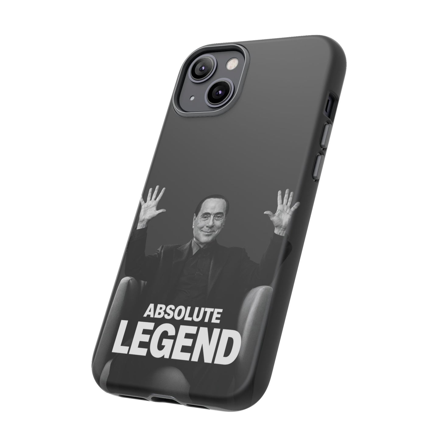 Cover "Absolute Legend" Silvio Berlusconi | iPhone e Samsung