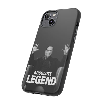 Cover "Absolute Legend" Silvio Berlusconi | iPhone e Samsung