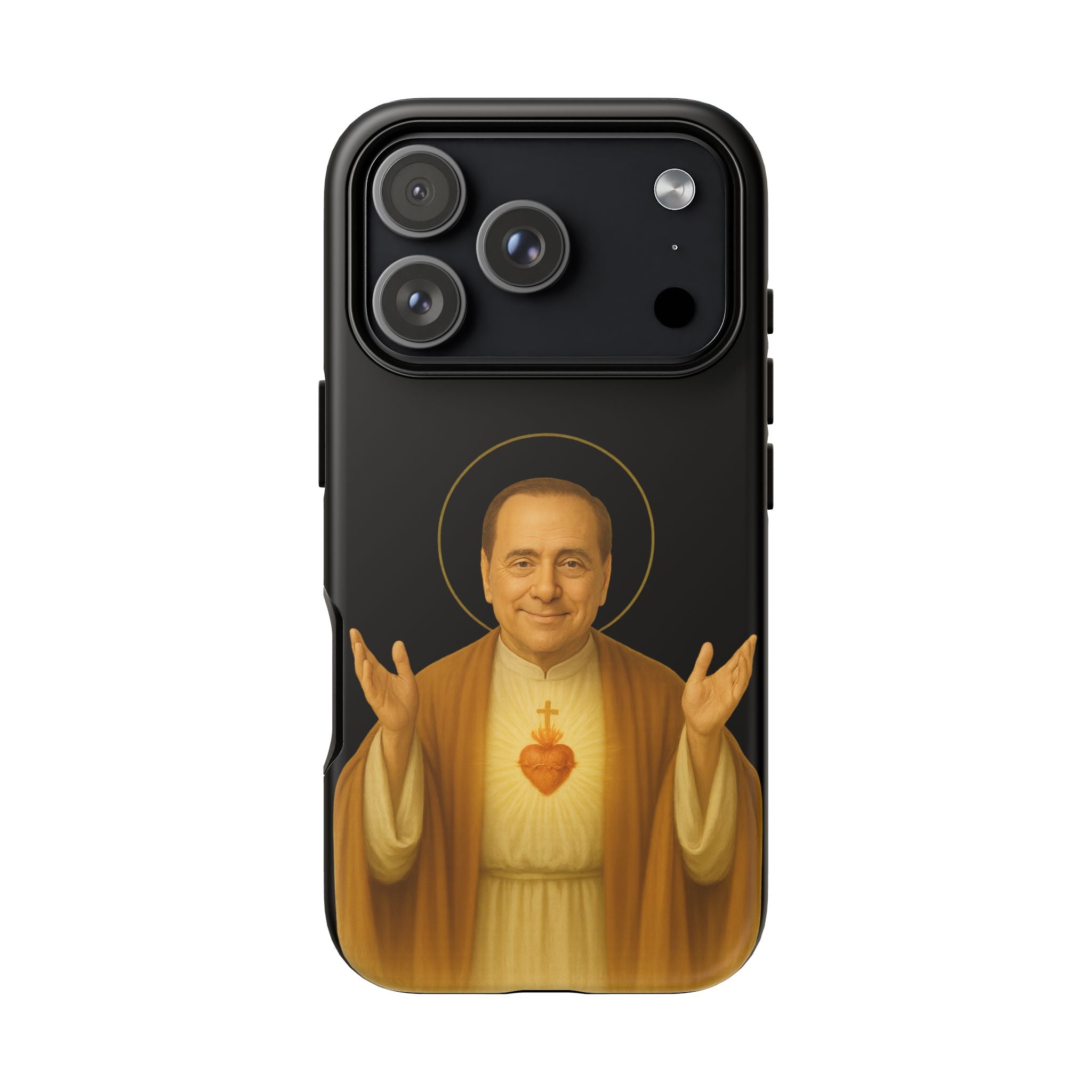 Cover iPhone/Samsung San Silvio Berlusconi