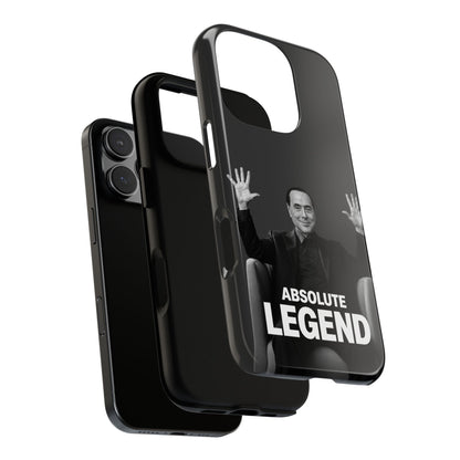 Cover "Absolute Legend" Silvio Berlusconi | iPhone e Samsung