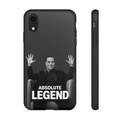 Cover "Absolute Legend" Silvio Berlusconi | iPhone e Samsung