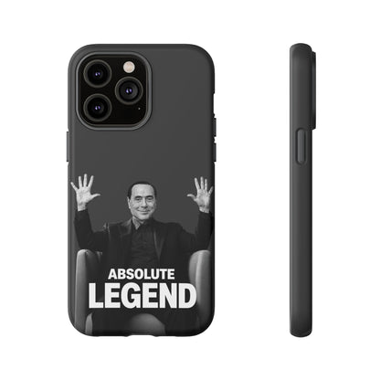 Cover "Absolute Legend" Silvio Berlusconi | iPhone e Samsung