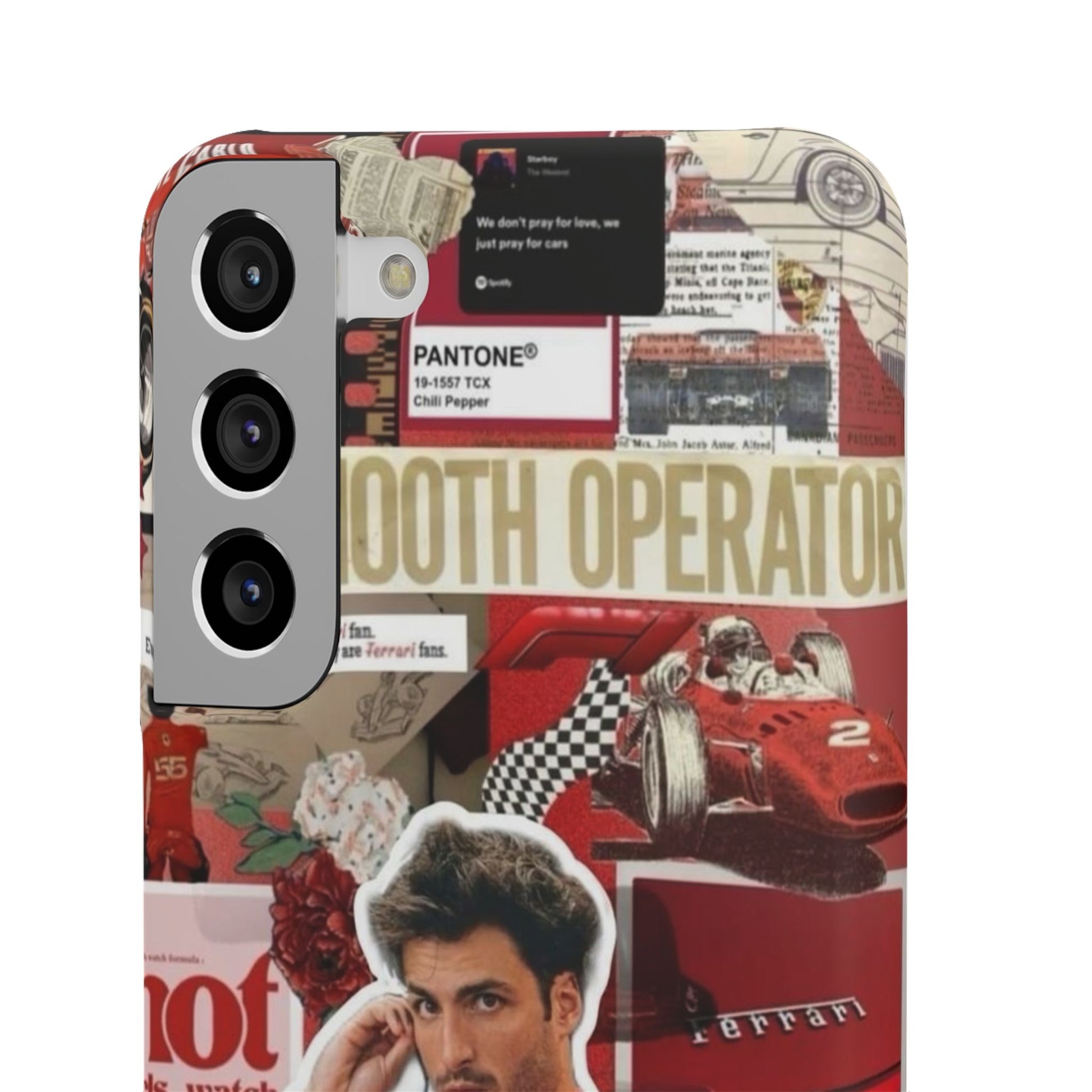 Cover Samsung Carlos Sainz Jr - ChicGallery