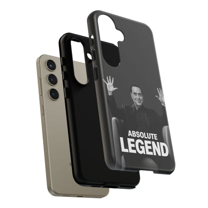 Cover "Absolute Legend" Silvio Berlusconi | iPhone e Samsung