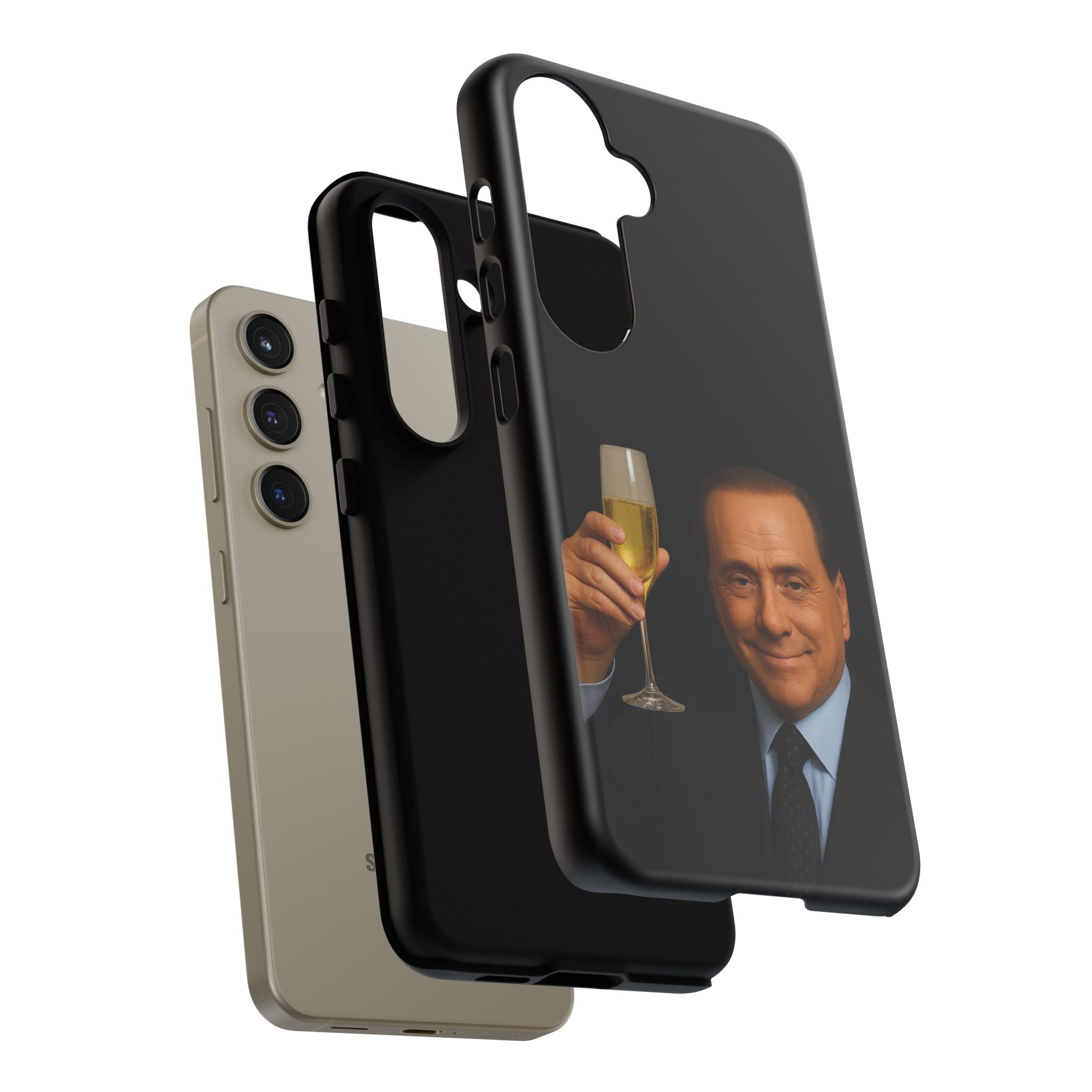 Cover iPhone/Samsung Silvio Champagne