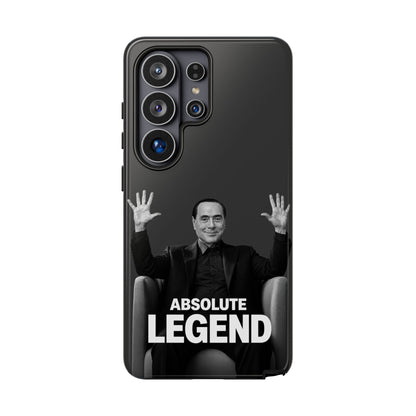 Cover "Absolute Legend" Silvio Berlusconi | iPhone e Samsung
