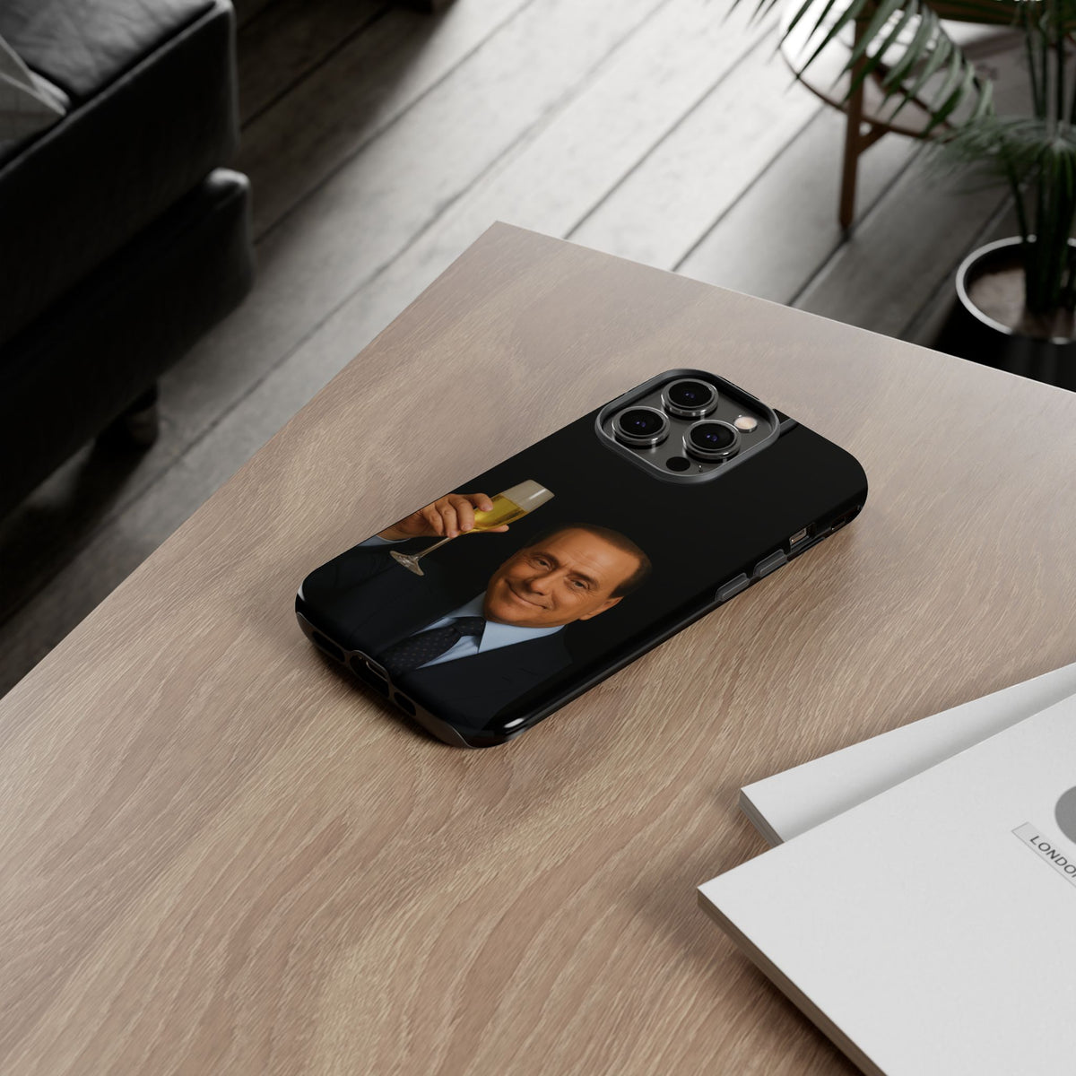 Cover iPhone/Samsung Silvio Champagne